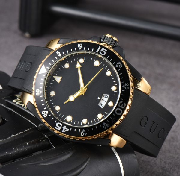 

designers mens classic watches 40mm dial master quartz movement watch sapphire watch folding luxury wristwatch, Slivery;brown