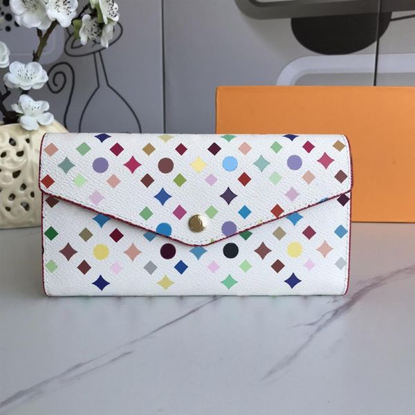 

fashion designers zippy wallet mens womens leather zipper wallets highs quality flowers coin purse handbags titanium card holder o289b