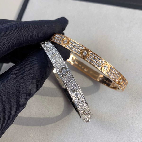 

original products cnc sculpture v gold second generation card classic love black nail star wide edition bracelet rose couple female