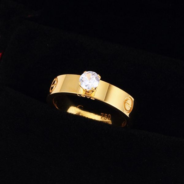 

5mm fashion ring love rings woman t rings for women ring ohrringe nugget moissanite man iced out luxury jewelry cute romantic silver plated