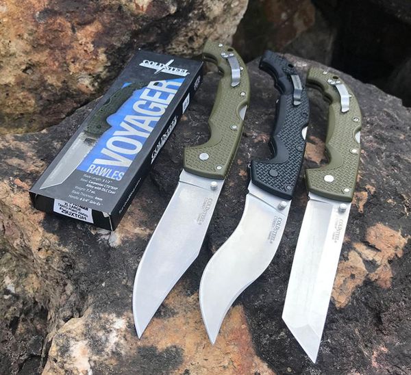 

cold steel voyager 3 xlsize series large folding knife multifunction survival hunting tactical knife outdoor folding knif9618233