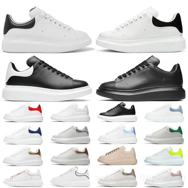 

sneakers luxurys designer shoes for men queens mcqueens casual shoes running shoes mens trainers shoes outdoor shoes leather lace fashion ov, Black