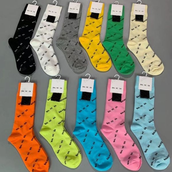 

multi-color fashion men's socks women's and men's high-quality pure cotton versatile classic breathable mix-and-match footbal, Black