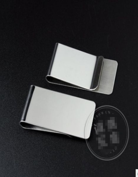 

stylish simplicity 304 stainless steel money clips bookmark 205008mm7434419, Black
