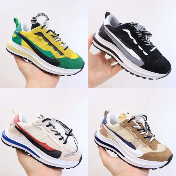 

kids shoes designer retro black white panda kid youth trainers shoe white chunky boys girls athletic outdoor sneaker size eur26-35