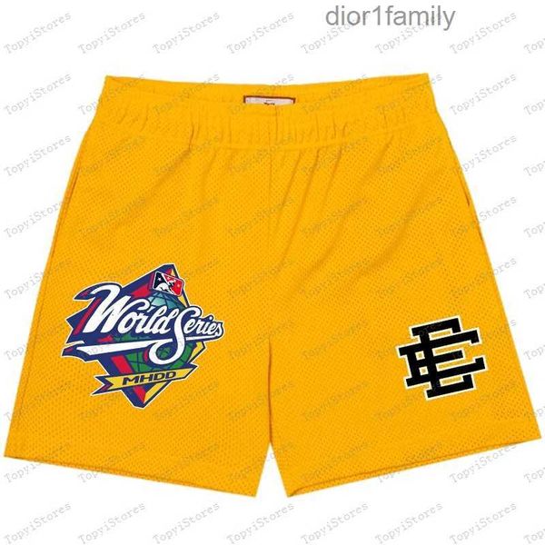 

2023 eric emanuel shorts hole type short men's casual designer shorts breathable fitness sport pants summer gym joggers workout mesh m-, White;black