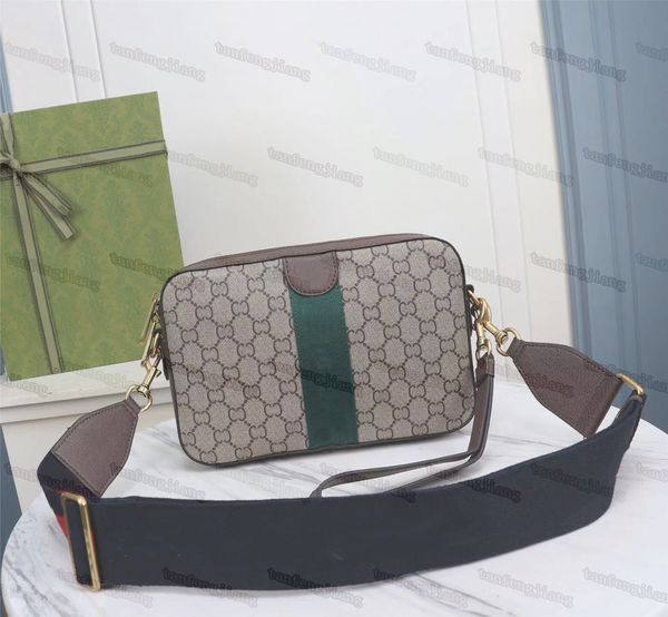 

the new style men fashion briefcase canvas pumpkin designer luxury one-shoulder postman inner compartment zipper mouth cross-body classic fa