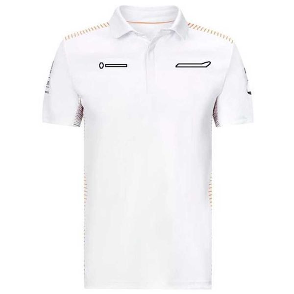 

2021 new team f1 racing suit t-shirt polo shirt short-sleeved custom same style 6adp, Black;brown