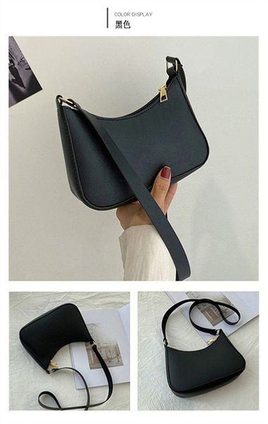 

new handle bag women retro handbag pu leather shoulder totes underarm handle bag female small subaxillary bags clutch a192