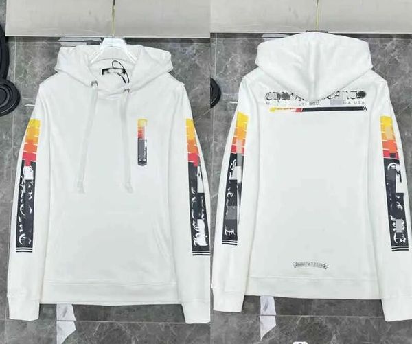 

men's hoodies sweatshirts fashion luxury jackets designer zipper horseshoe cross brand ch chromes coat 3wg comfort, Black
