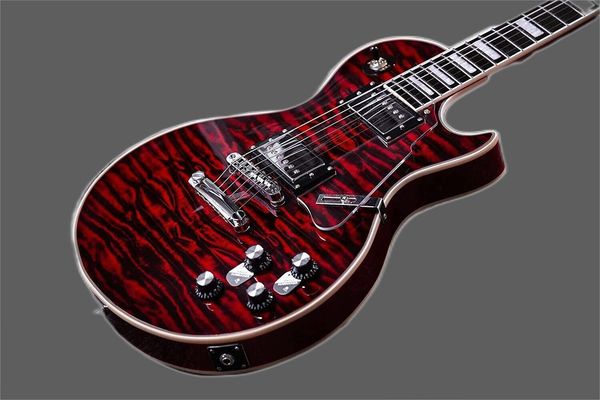 

electric guitar, red explosion, lps-003, 2023 grote, 2023