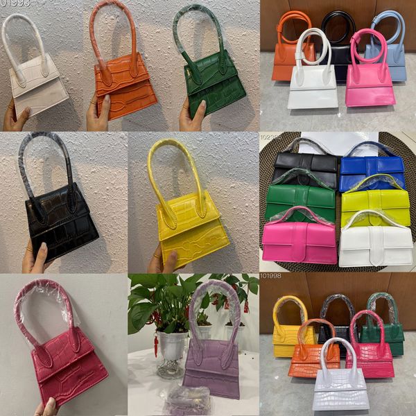 

designer ja le bambino shoulder bag magnetic closure genuine leather womens mens envelope tote multiple size color with box