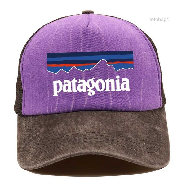 

fashion outdoor hat printed sports patagonia cap breathable cap casual sun patago batagoni hats 3 d26b, Blue;gray