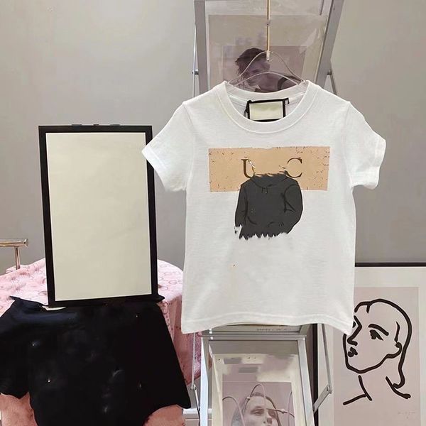 

kids sets t-shirt and children cotton double g boys girls summer suit sport 2-11 years designer t-shirt brand clothing, Blue