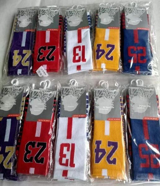 

new men basketball socks outdoor sports men039s socks fashion digital cycling cotton socks compression with tags m8664626, Black