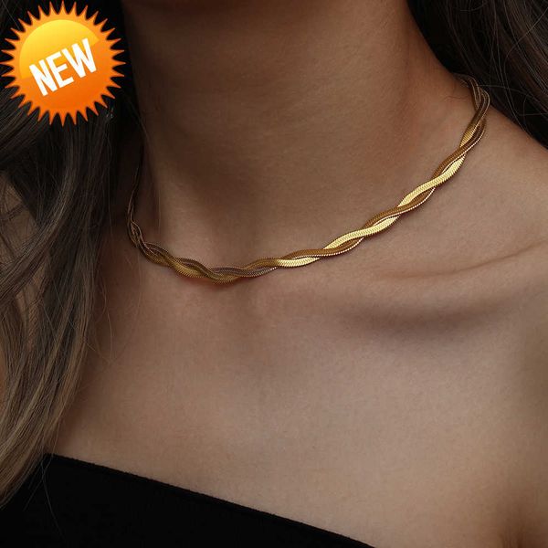 

manufacturer custom gold filled non tarnish jewelry good quality waterproof 18k gold plated snake chain stainless steel necklace, Silver