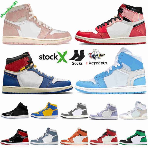 

jumpman 1 basketball shoes washed pink 1s high og next chapter lost and found storm blue skyline reverse laney dark mocha smoke grey unc wom
