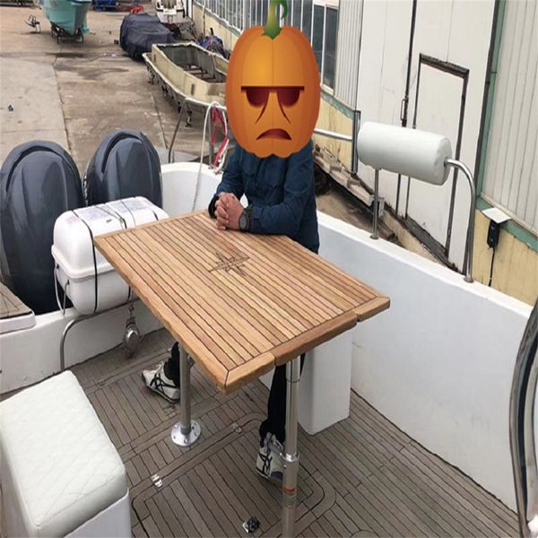 

boat folding teak table 450/900x800,450/900x1000,450/900x1250mm marine yacht