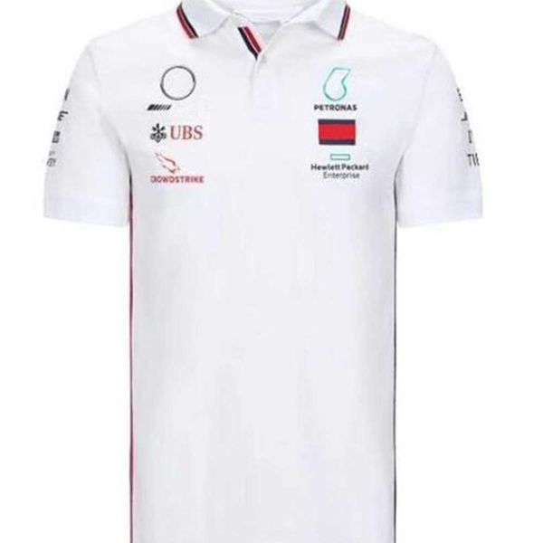 

f1 formula t-shirt summer short-sleeved polo shirt same style customization ydz5, Black;brown