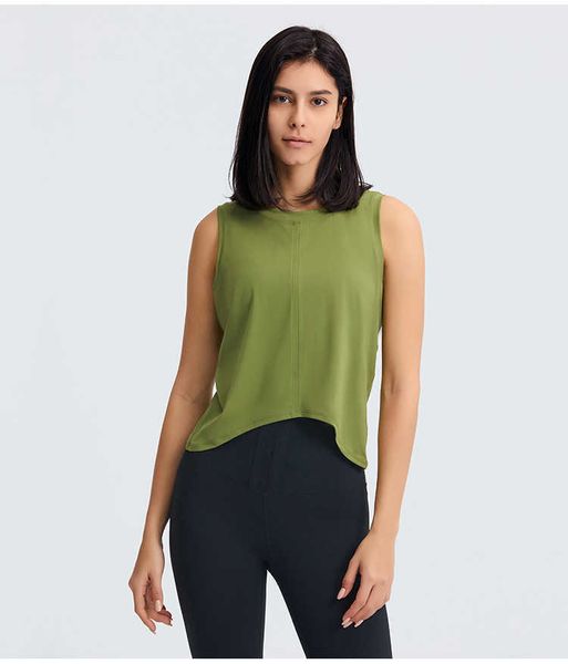

l-109 yoga women's gym workout clothing yoga tank gym outdoor jogging women's vest sports fitness sleeveless blouse sportswear