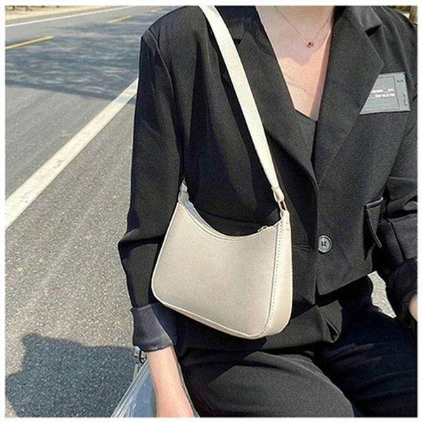 

new handle bag women retro handbag pu leather shoulder totes underarm handle bag female small subaxillary bags clutch a211