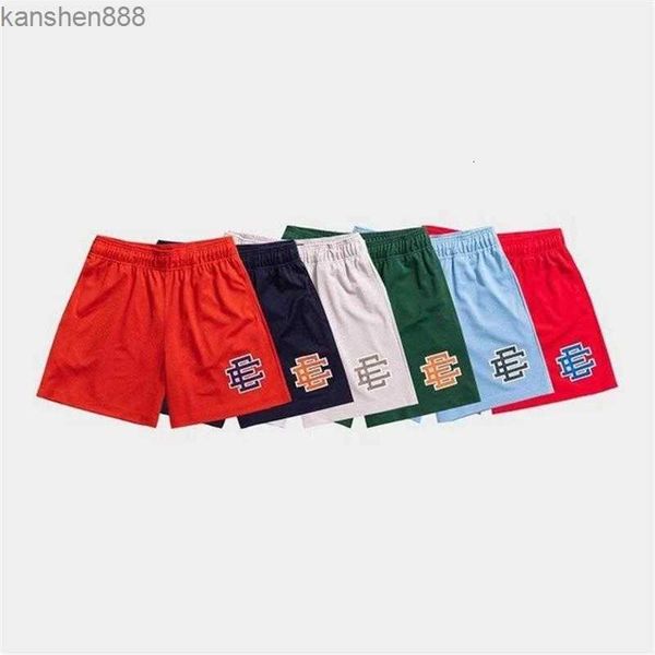 

men's shorts eric emanuel ee basic short york city skyline 2021 casual fitness sports pants summer workout breathabe, White;black