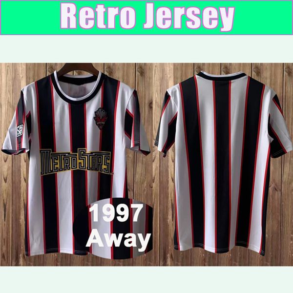 

1997 donadoni retro soccer jerseys away white black short sleeve football shirt uniforms, Black;yellow