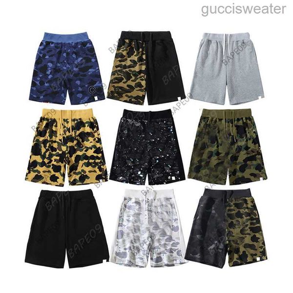 

summer mens shorts designer camouflage multi style swim shorts for men women streetwears clothing, White;black