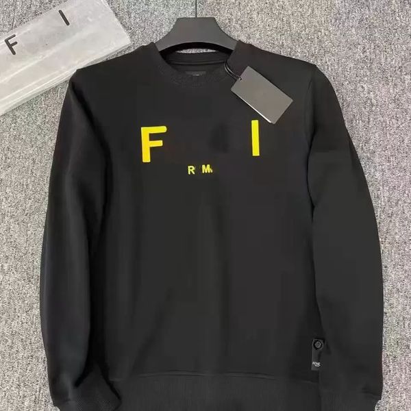 

designer mens sweatshirts womens hoodies men fashion sweatshirt letter print pullovers autumn winter womens sweaters sweatshirts couple leis, Black