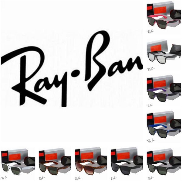 

2023 brand men women sunglasses rays bans designer eyeglasses retro polarized goggle pilot beach uv400 eyewear metal frame driving sun glass, White;black