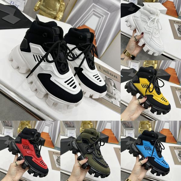 

cloudbust thunder sneakers designer women men black white sneakers capsule series shoes sawtooth rubber tread thunder trainers platform snea