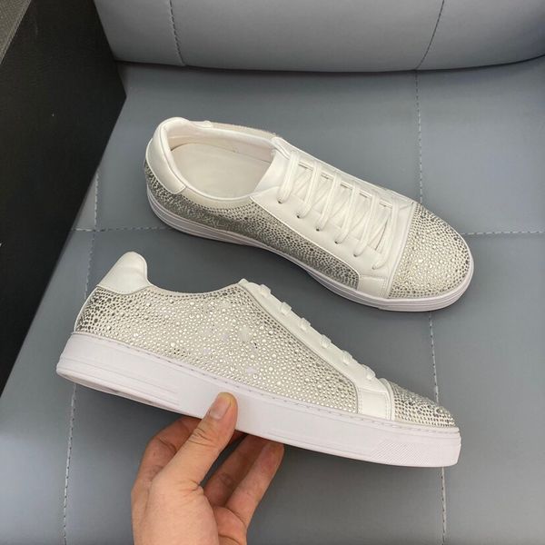

2023 men women sneaker casual shoes snake leather sneakers embroidery stripes shoe size35-41 hc210426rda055, Black