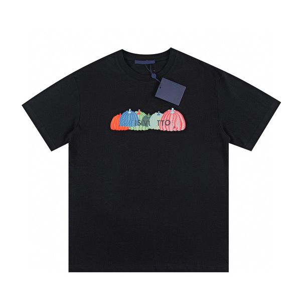 

men's plus tees & polos round neck embroidered and printed polar style summer wear with street pure cotton 1erf3, Black;brown