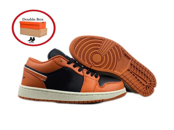 

jumpman 1 low basketball shoes1s sport spice/coconut milk reverse mocha blue high og black white mens women travi sneaker trainers double bo