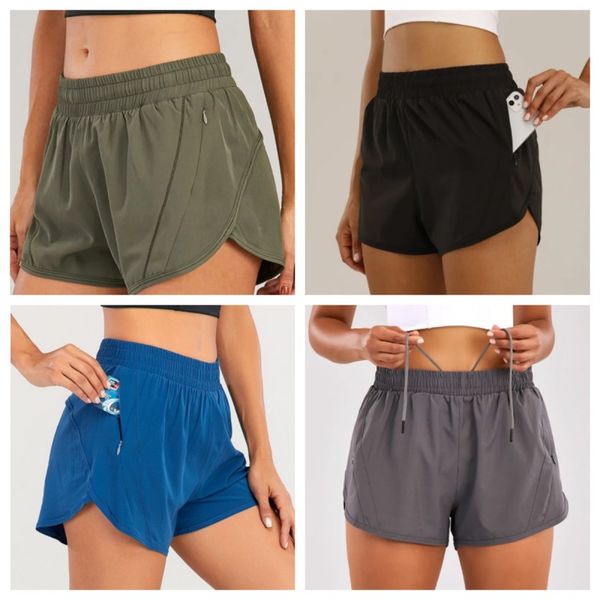 

lu-066 align yoga shorts ll shorts women yoga outfit clothing high waist shorts workout shorts outdoor sports running shorts casual quick-dr