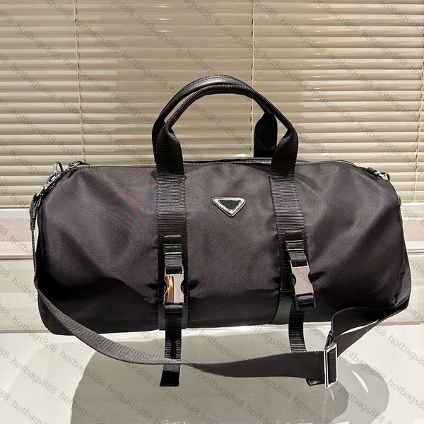 

fashion travel bags nylon handbags large capacity holdall carry on luggages duffel bags luxury men luggage gentleman commerce