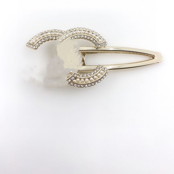 

20 models luxury hairpin designer hair accessories channel headwear women brand simple design headband leisure hairclips fashion hair clips
