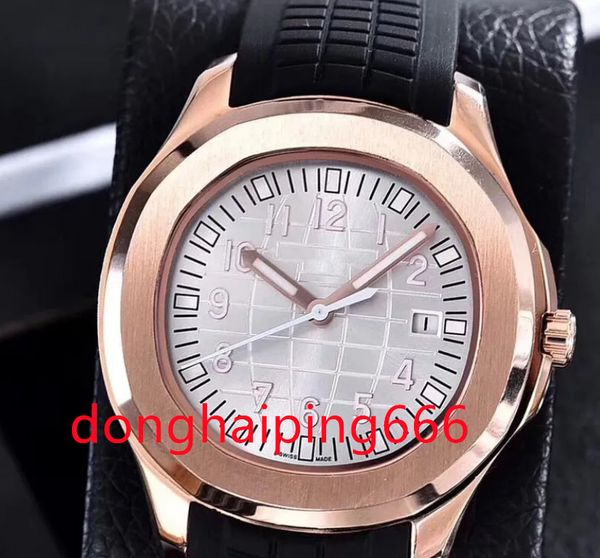 

10 colors brand watch 40mm aquanaut automatic shanghai movement steel case comfortable 2023, Slivery;brown