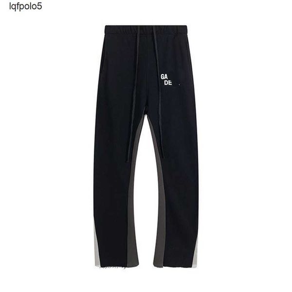 

godlikeu men's grey black designer street pant loose jogger man straight trousers qmsf qmsf