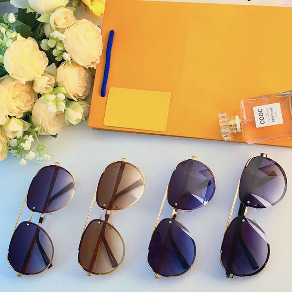 

2023 grade titanium alloy material men's and women's sunglasses with 5 colors of high-end and cool appearance lenses essential for, White;black