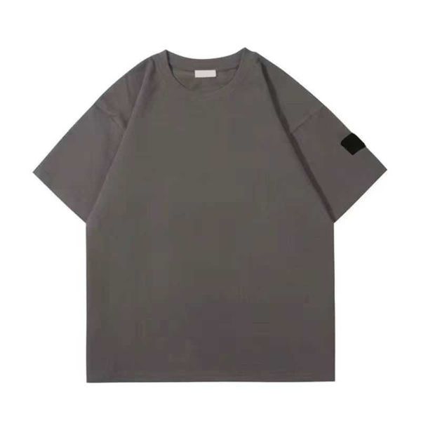 

t-shirt short sleeve men's summer trend explosion pure cotton stonessvhcd, White;black