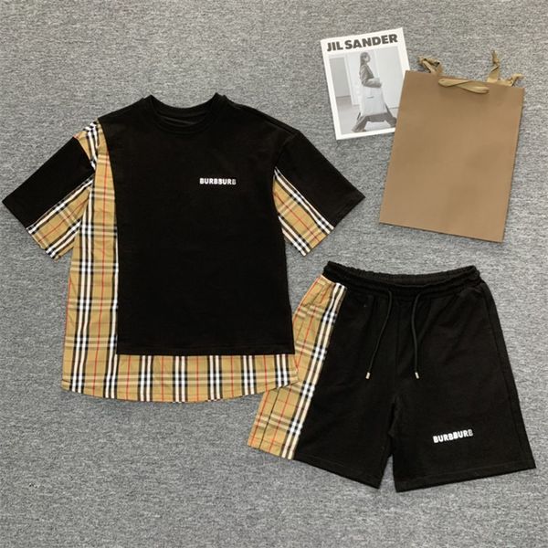 

2 summer fashion mens tracksuits hawaii beach pants set designer shirts printing leisure shirt man slim fit the board of directors short sle, Gray