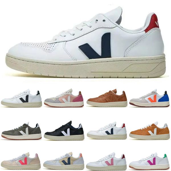 

designer casual shoes four season veja white sports womens mens board shoes kinds of comfortable all cow leather couples vegetarianism style