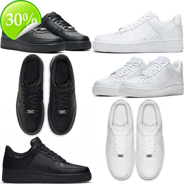 

1 shoes af1 low airforce air''forces 1 white af 1 '07casual running shoe triple black triple dd8959-001 cw2288-111 outdoor sn