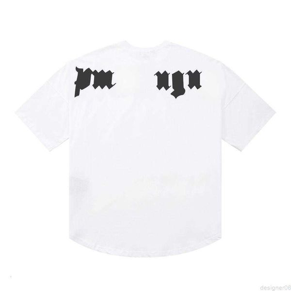 

tshirt women designer mens clothes plam 2023 agnels summer hype tees luxury polos graphic tees uomo magliette t shirt man oversized clothing, White;black