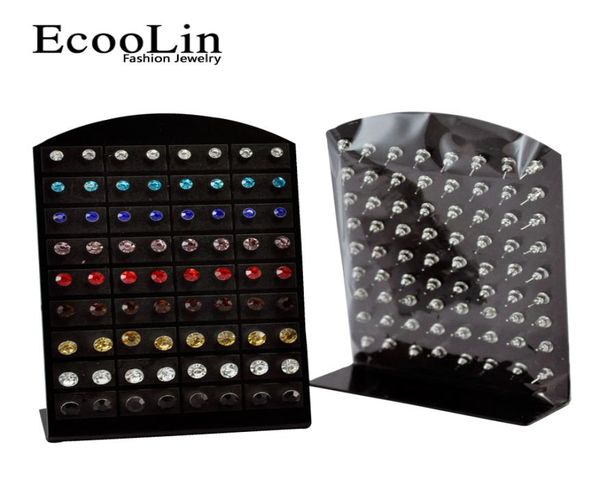 

72 pcs 1set whole jewelry bulk lots fashion stainless steel multicolor rhinestone stud earrings for women men lr286 4421696, Golden;silver
