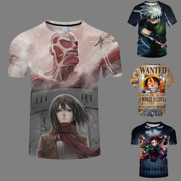 

custom printed t shirts graphic tees anime clothes, White;black