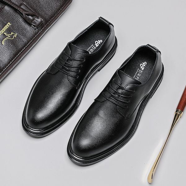 

men's shoes, men's man, black groom, business dress, autumn and winter plush insulation, casual leather shoes, men's wedding, Red;white
