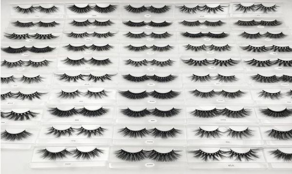 

25mm lashes 3d mink lashes whole lots bulk 100 real mink eyelashes dramatic long false eyelashes with paper box9762108