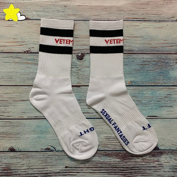 

white black striped socks men women socks streetwear